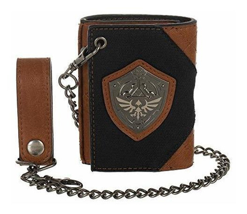 Zelda Video Juego Hylian Escudo Pu Y Cartera De Bjt8y