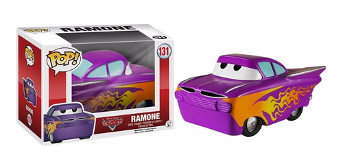  Funko Pop Carro Ramone Disney Pixar Cars, Morado