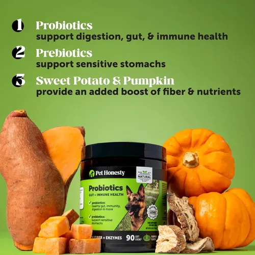 Probióticos Para Perros Pet Honesty Salud Digestiva Y Alivio