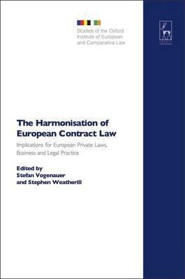 The Harmonisation Of European Contract Law - Stefan Vogen...