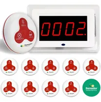 Comprar 5 Llamadores De Mozos  + 1 Display Receptor Restaurantes 