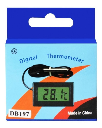 Termómetro Digital De Temperatura Con Sonda Medidor Tpm-10