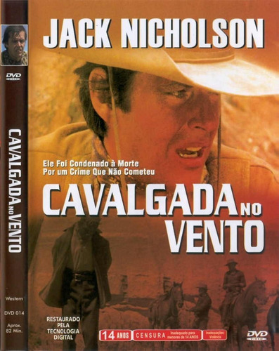 Dvd - Cavalgada No Vento - Filme Com Jack Nicholson - Origin