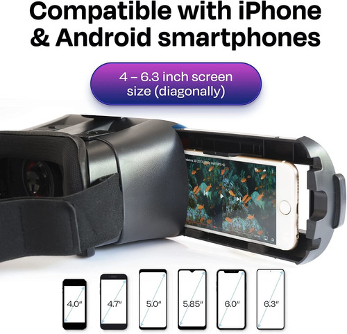 Auriculares De Realidad Virtual Compatibles Con iPhone Y Tel