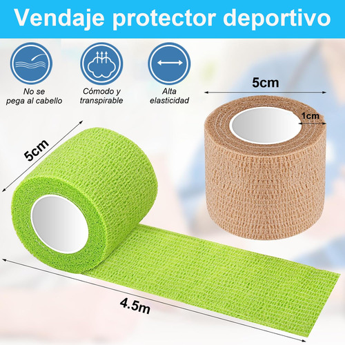Vendaje Deportivo, Vendaje Elástico No Tejido, Vendaje