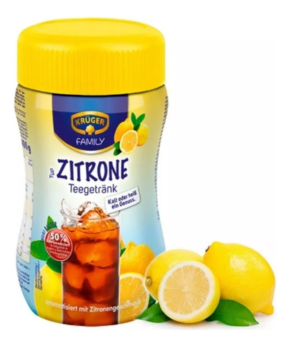 Kruger Zitrone Té Granulado De Limon (50% Menos Calorías) 