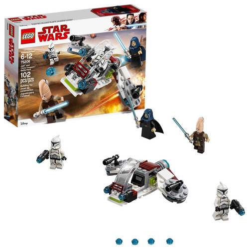 Lego Star Wars Jedi Y Soldados Clon Battle Pack 75206