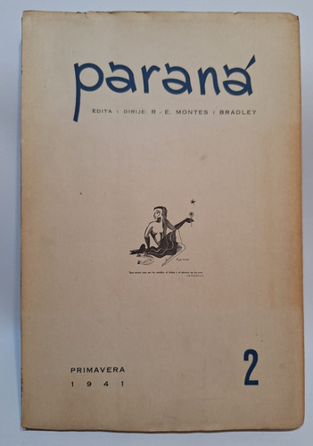 Antigua Revista Paraná Primavera1941 Montesbradley N°2 Le313