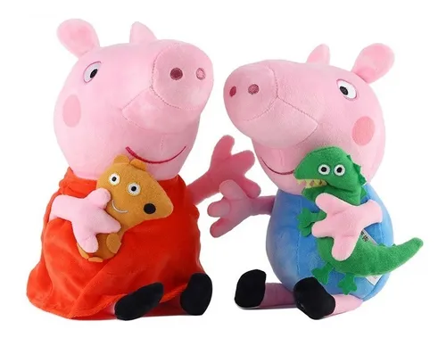 George de Pelucia Desenho Peppa Pig 18cm - Pelúcias HAS Brasil