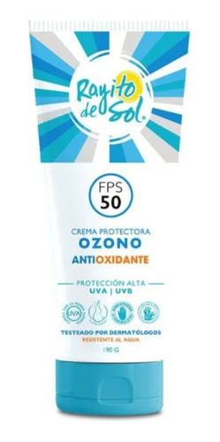 Protector Solar Rayito De Sol 50fps De 190 Gr