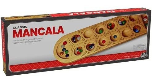Imagen 4 de 5 de Juego De Mesa Clásico De Mancala