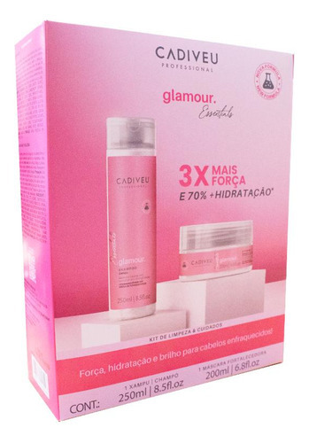 Kit Cadiveu Professionnel Glamour - Shampoo E Máscara