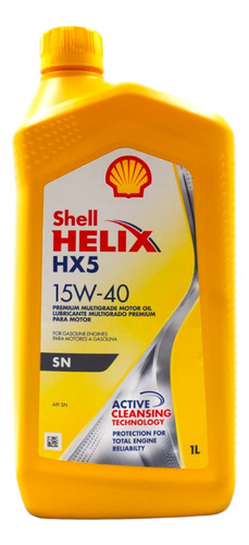 Aceite Mineral Shell Helix Hx5 15w40