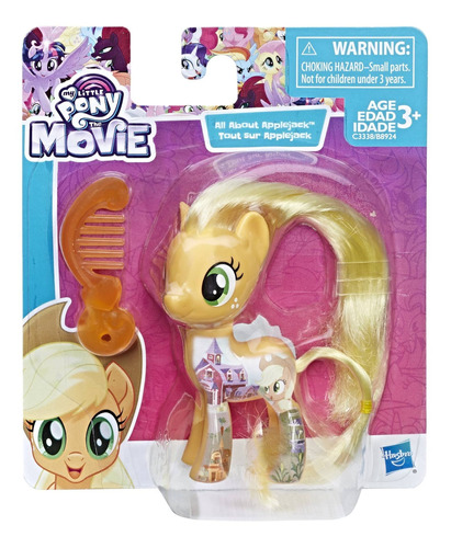 My Little Pony La Película Todo Sobre Applejack Doll.