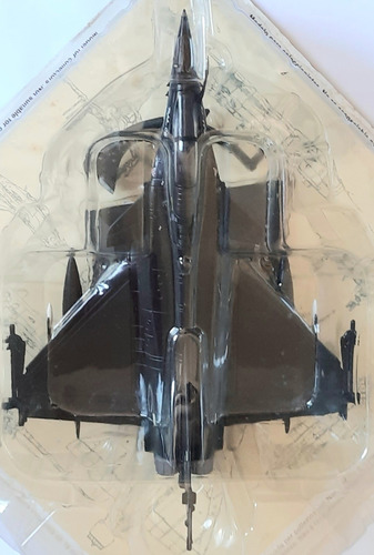 Miniatura Aviões De Combate À Jato Dassault Rafale C Preto