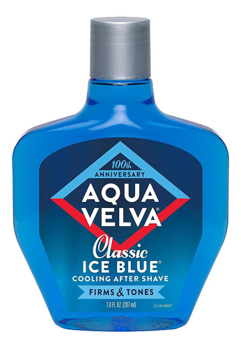 Aqua Velva Enfriamiento Después Del Afeitado, Azul Hielo Clá