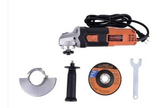 Esmeriladora Angular Black + Decker De 1 Velocidad 11000 Rpm