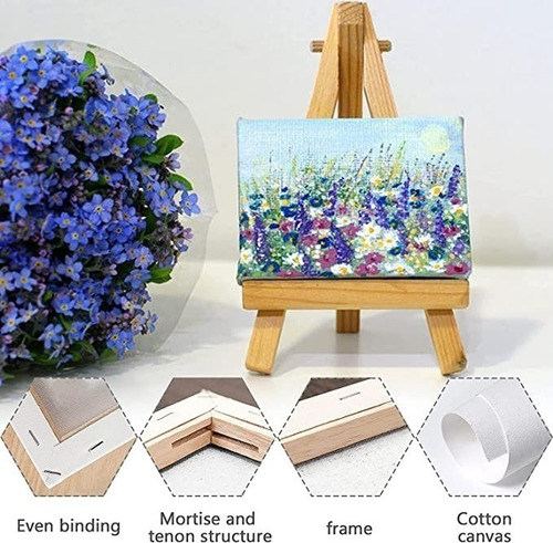 Bastidor Lienzo Para Pintar 100% Algodón 280g/m2 30×60cm