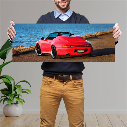 Cuadro 30x80cm Auto 1995 Porsche 993 Speedster 4 299