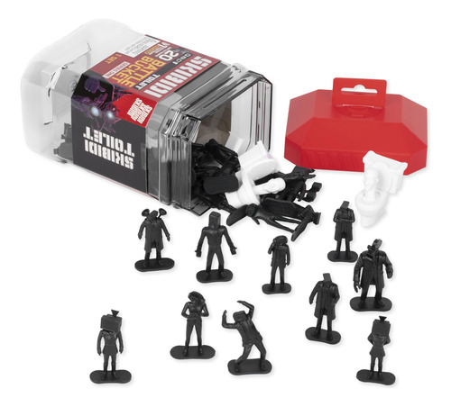 Cubo De Batalla Skibidi Toilet Bonkers Toys 20 Figuras