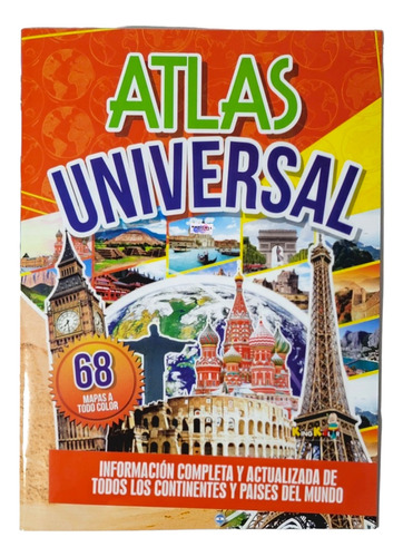 Atlas Universal Actualizado Libro Escolar 