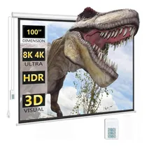 Comprar Pantalla Electrica Motorizada Para Proyectores Video Beam