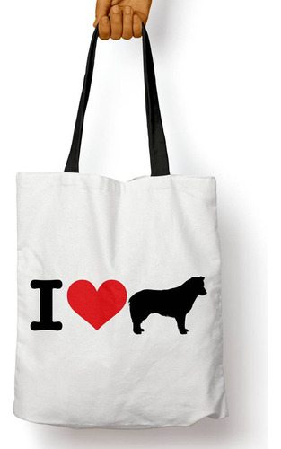 Bolso I Love My Border Collie (d0983 Boleto.store)