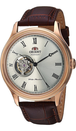 Reloj Hombre Orient Ag0001w Automátic Pulso Marrón Just Watc