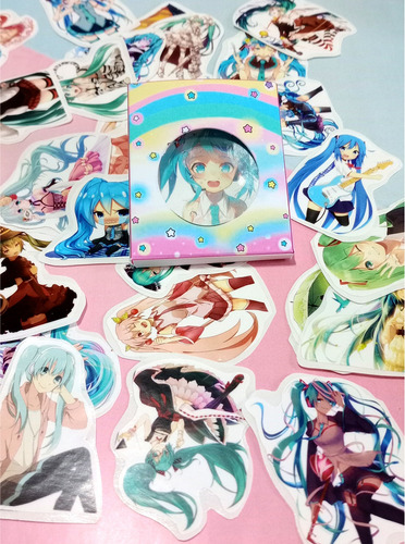 Cajita Stickers Hatsune Miku Souvenir Anime