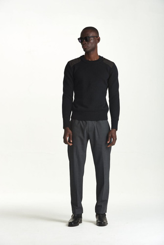 Sweater El Burgués Darry Crudo Negro I25