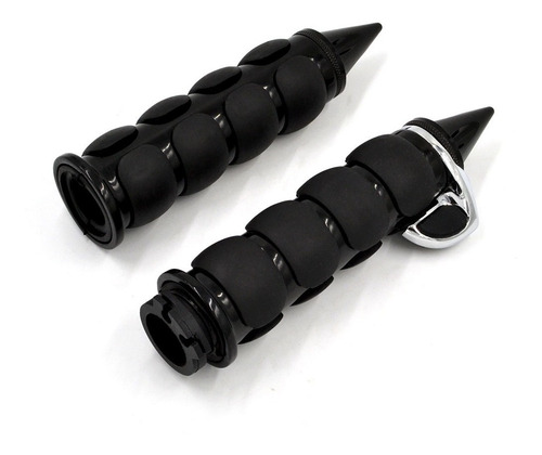Puños Grips Con Descanso Para Moto Harley Yamaha Honda 1 In