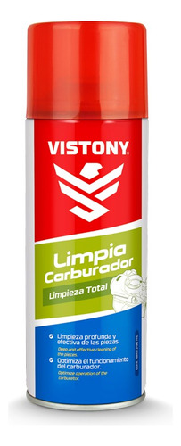 Limpia Carburador 356ml Vistony - Transparente