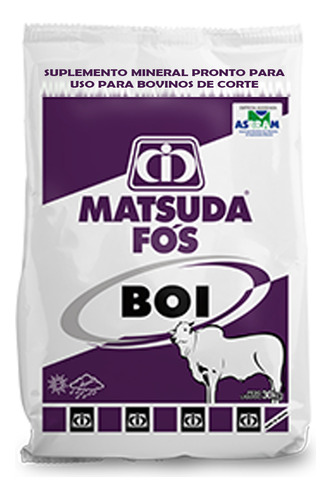 Suplemento Mineral Bovinos De Corte Engorda Fós Boi Matsuda