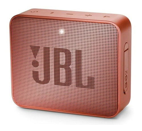 Bocina JBL Go 2 JBLGO2REDAM portátil con bluetooth waterproof sunkissed cinnamon 