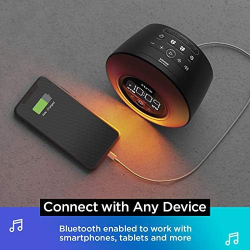 Reloj Despertador Ihome Powerclock Glow - Radio Reloj Fm Con