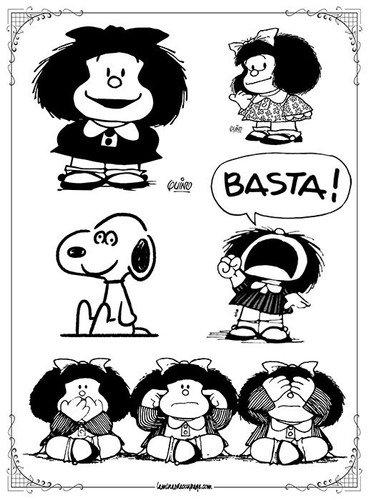 Mafalda #01! Lámina Para Transferencias 21 X 29 Cm