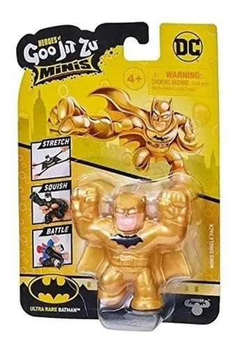 Figura Batman Ultra Raro 6 Cm Goo Jit Zu Minis