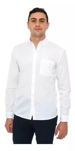 Camisa Blanca Larga | MercadoLibre 📦