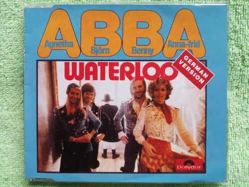 Eam Cd Single Abba Waterloo German Version + Megamix 1999