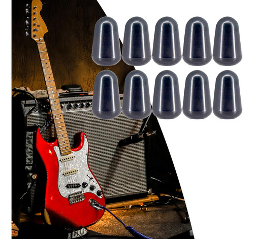 10 Uds Interruptor De Palanca De Guitarra Tapas De Perilla