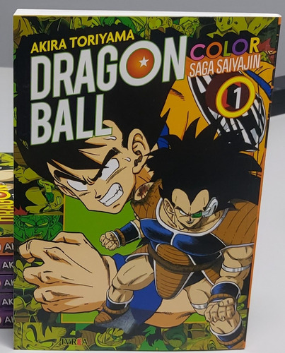 Manga Dragon Ball Color Saga Saiyajin Vol. 1