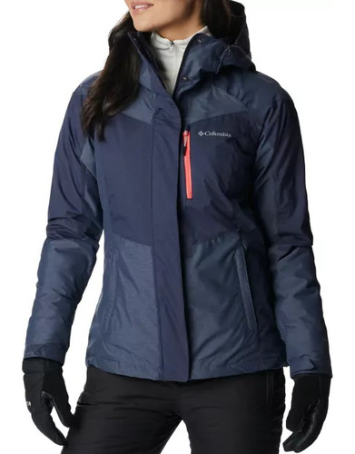 Campera Ski Mujer Columbia Rosie  Run Impermeable Termica