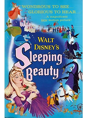 24x36 Disney Sleeping Beauty - One Sheet Wall Poster, 2...