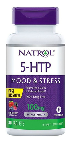 Natrol 5-htp 200mg T/r 30 Tab Sfn