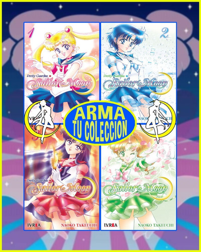 Sailor Moon - Arma Tu Coleccion - Manga - Ivrea