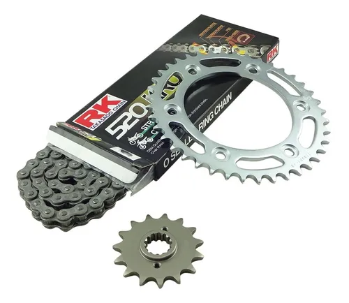 Kit Transmision Honda Xr 600 R 1991 A 2000 Cadena Oring