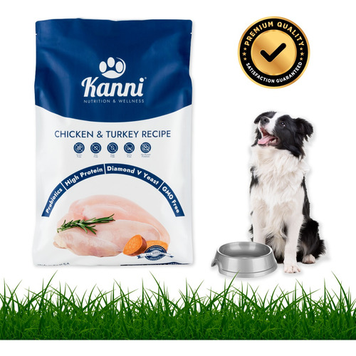 Alimento Para Perros 11.8kg Croquetas Kanni Todas Las Razas