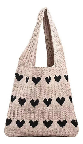 Para Bolso De Hombro De Moda De Punto Love A