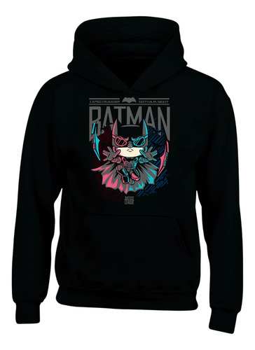 Hoodie Buzo Capota Batman Series Black Pop