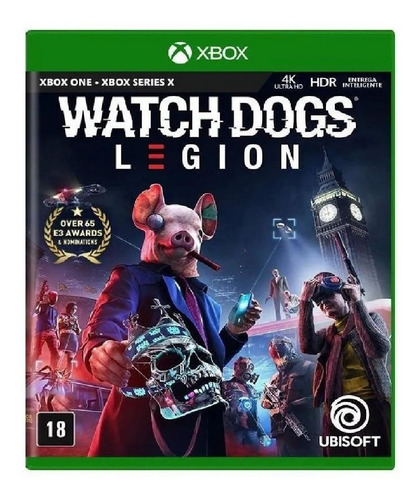 Jogo Watch Dogs Legion Xbox One E Series X Midia Fisica